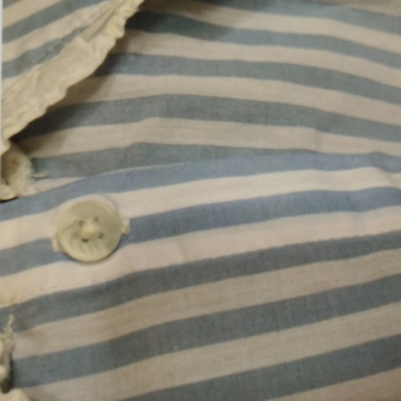 Free People Bexley Cotton Striped Blouse - Picture 8 of 11